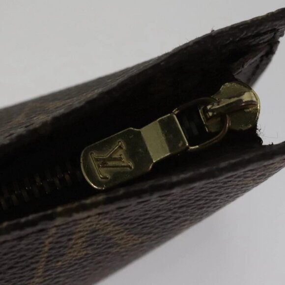LOUIS VUITTON Monogram Bucket PM Accessory Pouch LV Auth 111772 - Picture 13 of 16